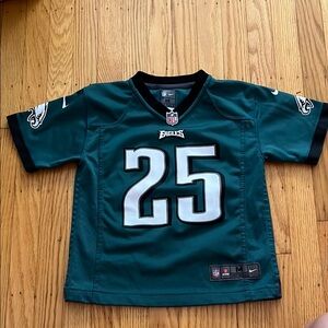 Nike Green and Black Sports Jersey